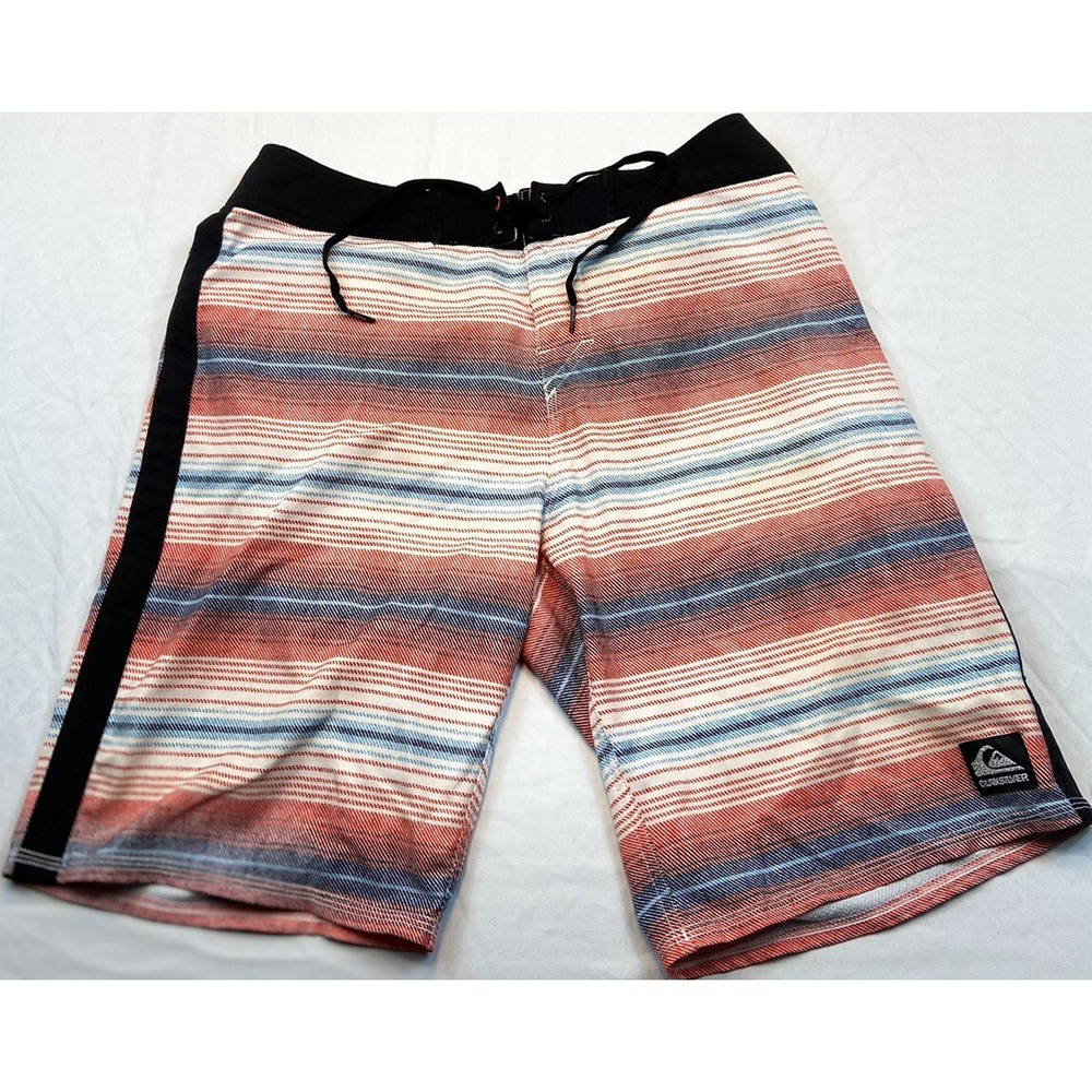 Mens Quiksilver Board Shorts 33 Multicolor Surf Beach Swim Trunks